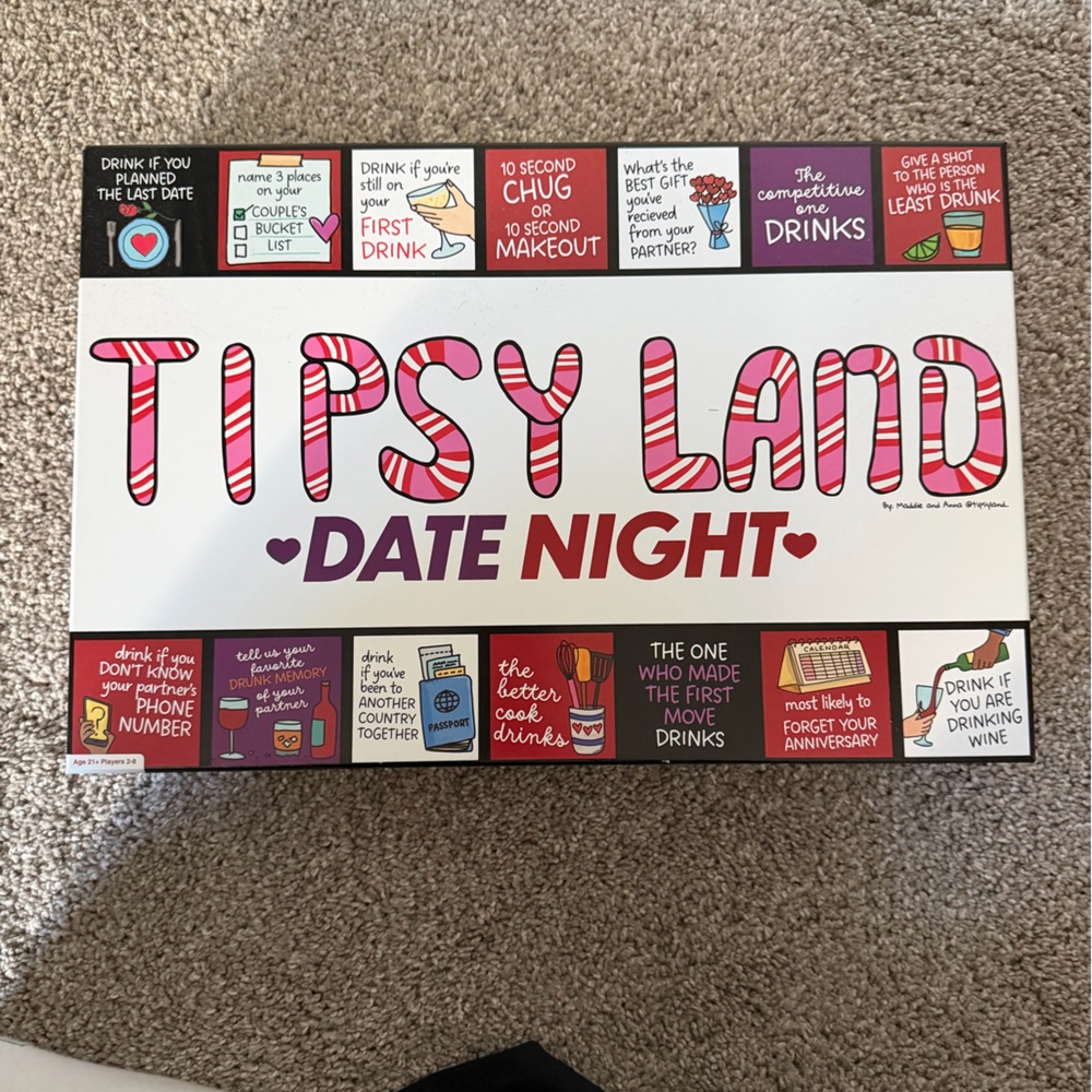 Tipsy Land Date Night Game